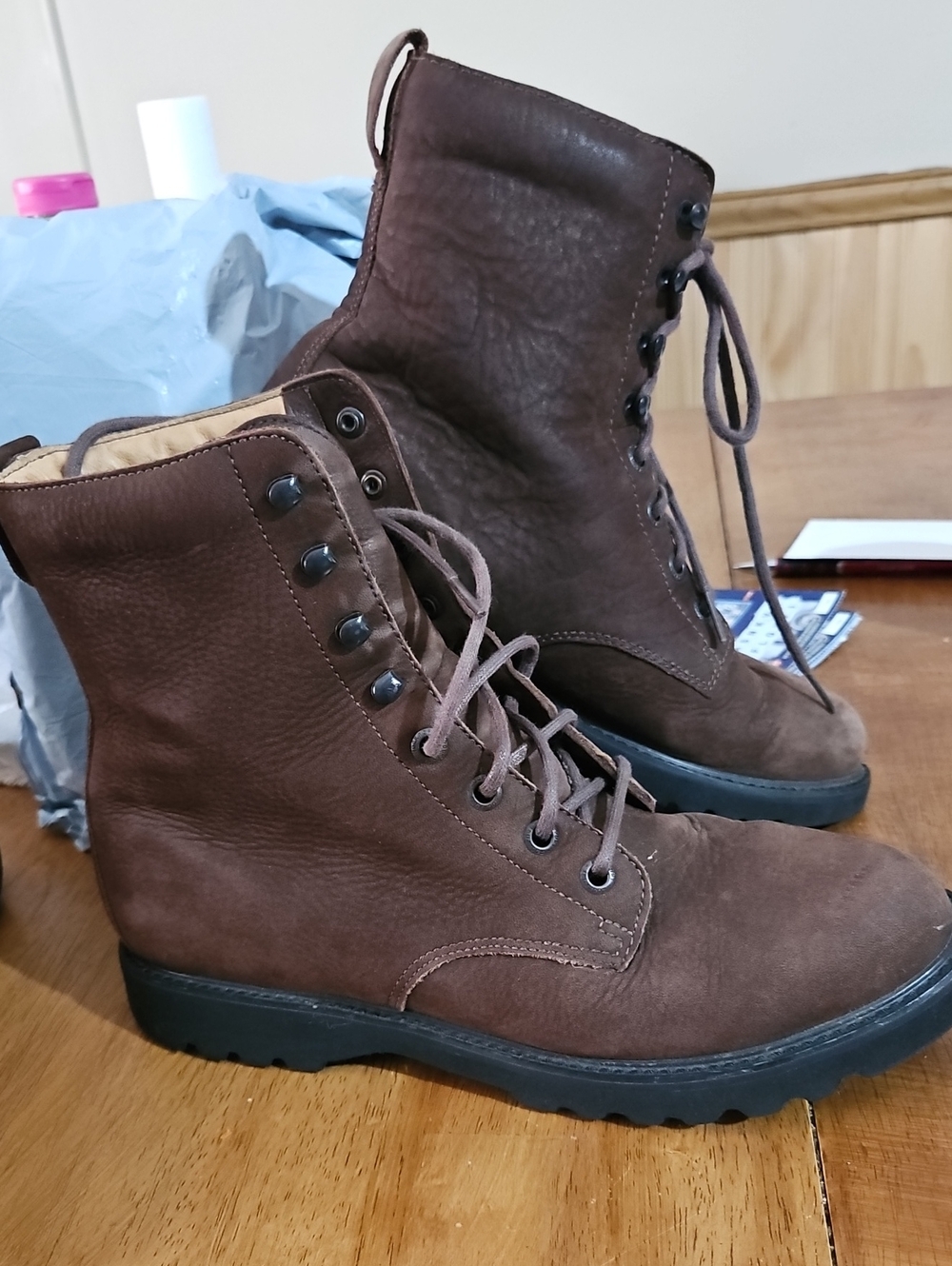 Rockport Brown Women's Lace-Up Ankle Boots